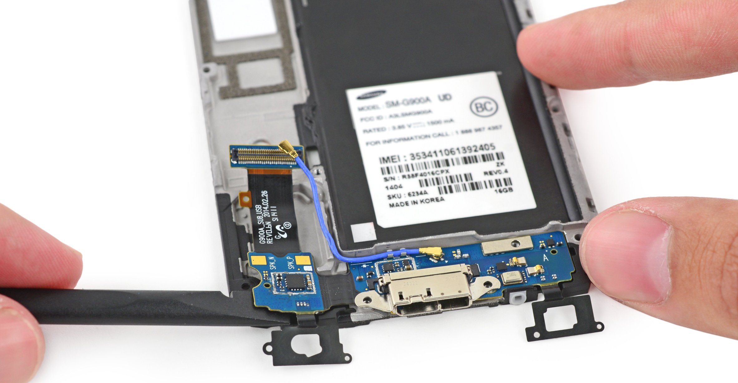 Samsung Dock connector reparatie